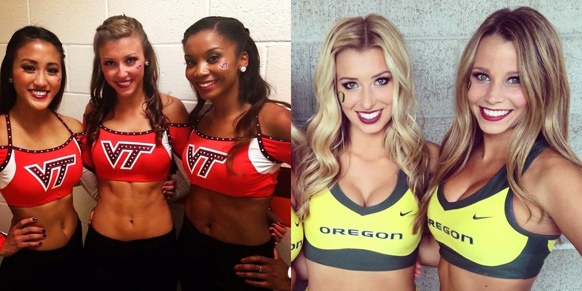 15 Hottest College Cheerleading Squads Of 2016 Therichest 