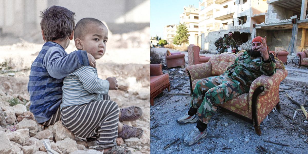 15 Disturbing Images Of Civil Wars Around The World TheRichest   Syria 