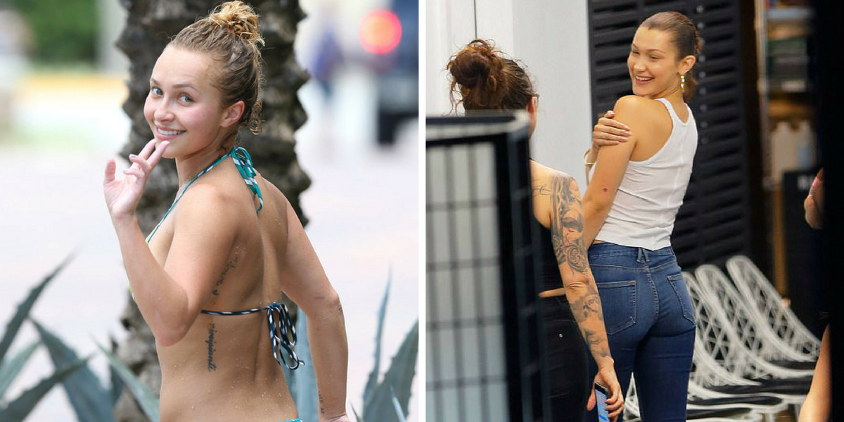 Female Celebs With Unfortunate Tattoos And Some With Classy Ink